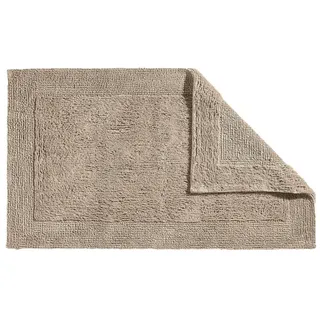 Erwin Müller Badematte Badteppich "Stuttgart", Höhe 15 mm, eckig, Uni braun eckig | 80 cm x 150 cm x 15 mm