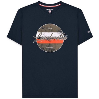 Lambretta Vintage Print Herren T-Shirt SS1010-NAVY-L