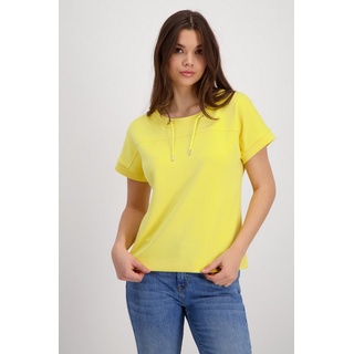 Monari Kurzarmhemd T-Shirt gelb 36