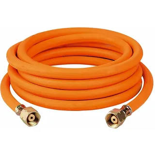 Schlauch zum Anschluss einer Gasflasche, 2 x G3/8"L-Anschlüsse - 2 m