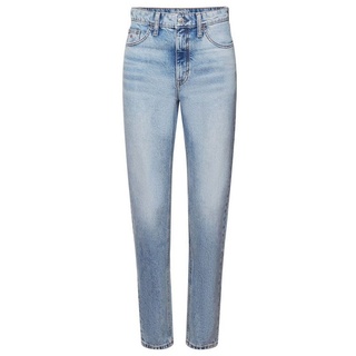 Esprit Tapered-fit-Jeans Retro-Classic-Jeans mit hohem Bund blau 26/28