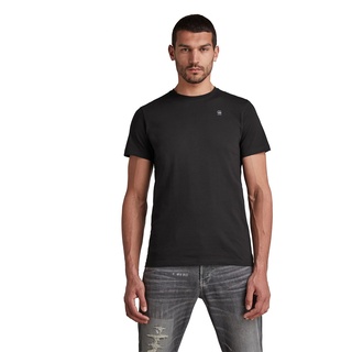G-STAR RAW Herren Base-S T-Shirt, Schwarz (dk black D16411-336-6484), M