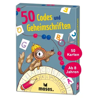 Moses 50 Codes und Geheimschriften Entdeckerspielzeug