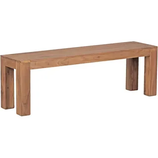 Wohnling Sitzbank MUMBAI Braun 140 x 45 x 35 cm
