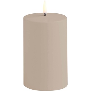 Piffany Copenhagen, LED Kerzen, Uyuni - Outdoor LED pillar candle - Sandstone - 7,8x12,7 cm (UL-OU-SA78013) (1 x)