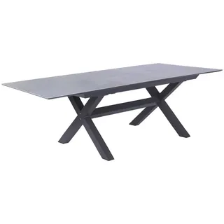 LC Garden Vancouver Ausziehtisch 200 x 100 x 76 cm Grau