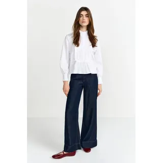 RICHROYAL Rüschenbluse weiß M (38)