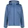 Zip Hood Softshelljacke Dusty Blue Melange L