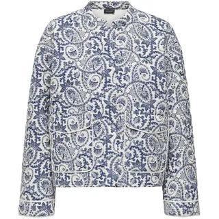 Only Damen Onlhallie Quilted Jacket OTW Noos Alltagskleidung Steppjacke Mit Knopfdetail Und Fronttaschen, Cloud Dancer, x_s - XS