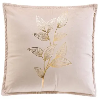 Douceur d'intérieur Dekokissen 45 x 45 cm Beige
