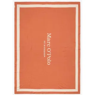 Plaid Statement, Marc O'Polo Home, aus Bio-Baumwolle rot