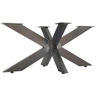 SO-TECH® Tischgestell SPIDER Schwerlast Tischbeine Tischfüße, einfache Montage, H430 x B580 x L980 mm (Couchtisch) Vintage Look 58 cm x 43 cm x 98 cm