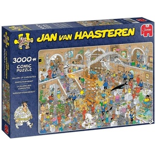 Jumbo 20031 - Jan van Haasteren, Kuriositätenkabinett, Comic-Puzzle, 3000 Teile