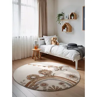 Villeroy & Boch Roar like a Lion Teppich Kinderteppich Ø 160 cm weiß