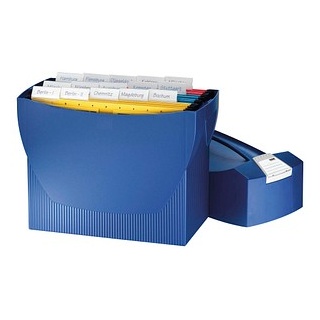 HAN Hängeregister-Box ohne Mappen Swing blau