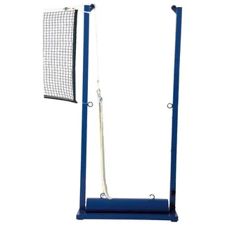 Sport-Thieme Spielpfosten für Mehrfahrspielfelder, rollbar, Mit Gurtspannsystem