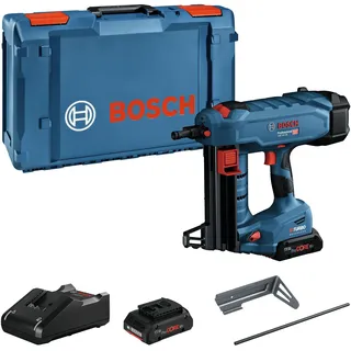 Bosch GNB 18V-38 Akku-Betonnagler mit 2 x 4,0 Ah Akkus, XL-BOXX