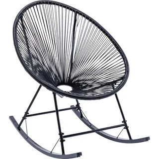 Schaukelstuhl Acapulco Mono Schwarz