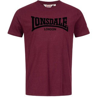 Lonsdale Herren T-Shirt normale Passform LL008 ONE TONE