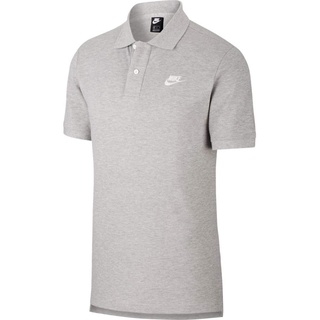 Nike Herren Poloshirt NSW Matchup PQ, Dk Grey Heather/White, XS, CJ4456