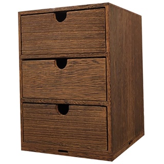 TOPBATHY Holz-Aufbewahrungsbox Schreibtisch-Aufbewahrung Schubladen Tisch-Organizer Holz-Schminktisch Schmuck-Organizer Tablett Schubladen-Organizer Für Make-Up Holz-Schreibtisch
