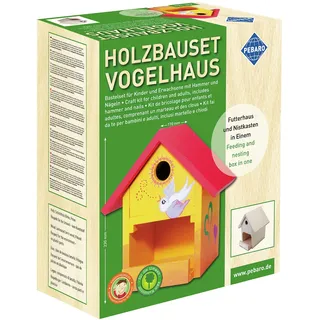 Pebaro Holzbauset Vogelhaus (466)