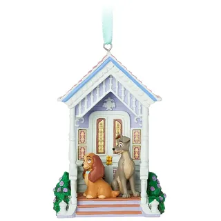 Disney Lady and The Tramp Sketchbook Ornament