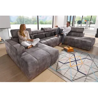DOMO collection Wohnlandschaft DOMO COLLECTION "BRANDON whlw. mit Sitztiefenverstellung, whlw.