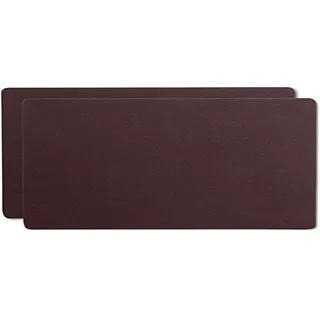 Kela Tisch-Set Kimara PU-Leder braun 45,0x30,0x0,2cm