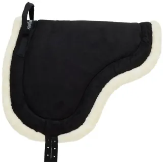 Kieffer Passion Reitkissen FLUFFY PAD, Reitpad für Pferde - schwarz/natur