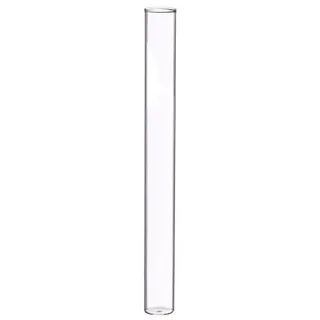 NaDeco Dekovase Reagenzglas mit Flachboden, h.19 Ø 2 cm, Packung mit 12 Stück