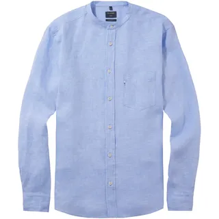 OLYMP Herren Leinenhemd Regulär 404654 | Hemd, 1Knopfloch/1Knopf, Regular Fit, 100%Leinen - XXL