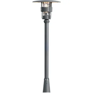 Konstsmide Leuchtenkopf Freja Aluminium, 28,0 cm, E27, 1 Stück, schwarz
