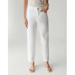 opus pants Straight Leg Jeans im 5-Pocket-Design Modell Melly Relax', Weiss, 38/28