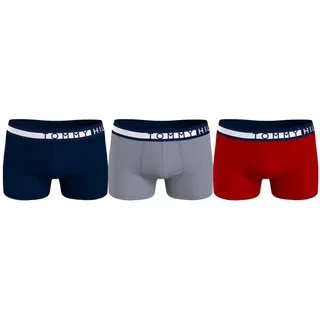 Tommy Hilfiger Herren 3er Pack Boxershorts Trunks Unterwäsche - M
