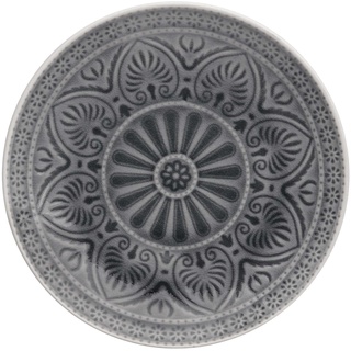BUTLERS SUMATRA Teller - Schöner Keramik-Teller in Türkis mit Muster Ø 21 cm Speiseteller Sumatra Teller in vier verschiedenen Farben