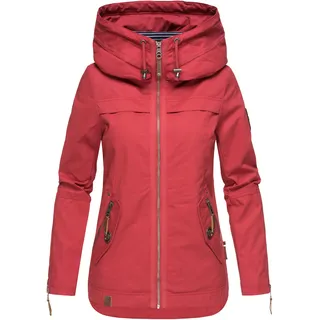 Navahoo Moderner Outdoorjacke Übergangsparka Beige S