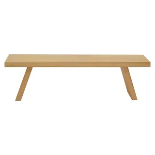 Schwibbogenbank aus Holz 40 cm Natur