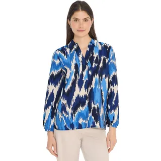 Cecil Langarmbluse blau L