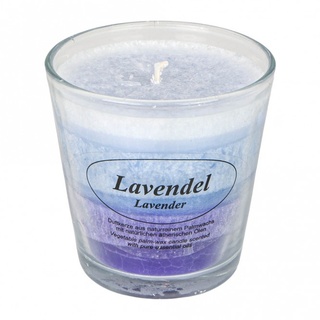 Kerzenfarm Hahn Duftkerze Lavendel im Glas