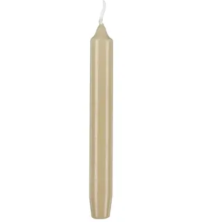 Kopschitz Kerzen Leuchterkerzen, Tafelkerzen, Haushaltskerzen Beige, 250 x Ø 25 mm, 12 Stück