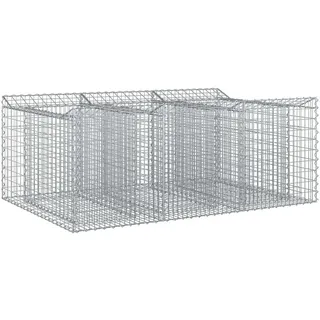 vidaXL Gabionen-Hochbeet 150 x 100 x 60 cm