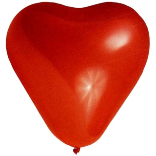 1-PACK 100x Luftballons 'Herzen' O 350 mm Größe 'L'