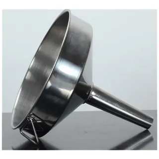 HOMEXO Trichter, Küchenöl, Flüssigkeit, großer Edelstahl-Metalltrichter mit abnehmbarem Filter, breite Öffnung, industrieller Trichter for Einmachen von Küchenutensilien, 1 Stück (Color : 16cm)
