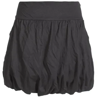 Vishes - Alternative Bekleidung - Einfarbiger Damen Basic Ballonrock Pluder-Rock Biobaumwolle Taschen schwarz 38 - 38