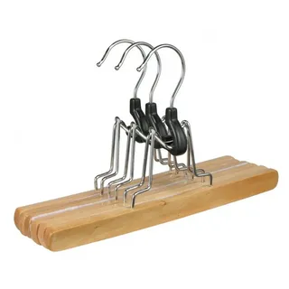 Gravidus Hosenspanner Holz Braun 3 St.