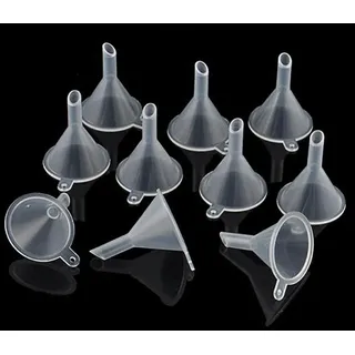 10pcs Mini -blüten Trichter Für Wiederaufladbare Ätherische Ölflaschen Kleiner Plastik Für Diffusorflasche Mini