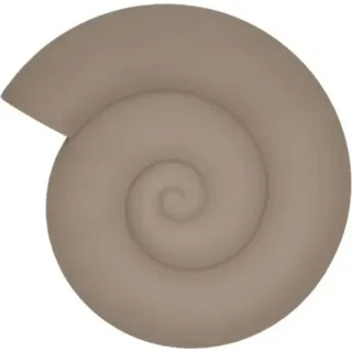Nautilus Untersetzer, dunkelbeige