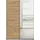 136 x 197 x 61 cm Eiche Artisan/Braun