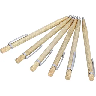 Scharfe Markiernadel Aus Aluminiumlegierung, Stahlnadel Zum Fliesenschneiden, 10er-packung, Gold